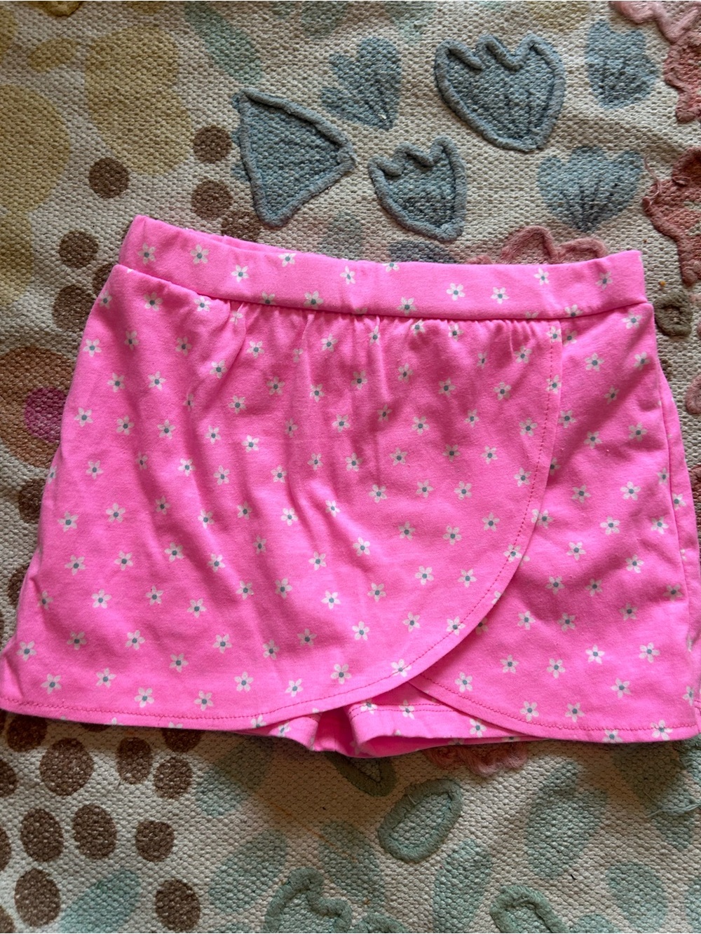 Pink Floral Skort kid size 5